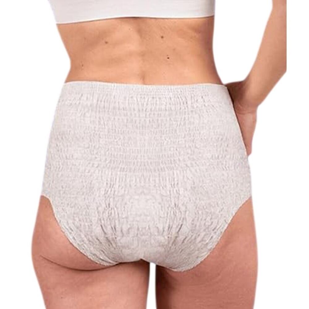 Because Unisex Premium Overnight Plus Pull up Underwear White 2XL - Picture 6 of 7